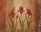 Iris Paintings - The Iris Style by Vivian Flasch